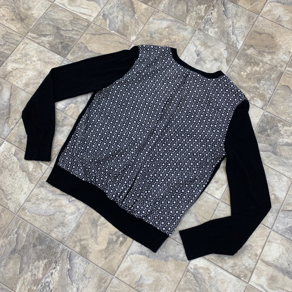 Loft Patterned Back Cardigan - image 2